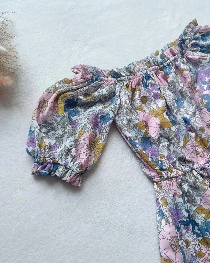 Robe longue à fleurs taille 34 - Amisu - photo numéro 7