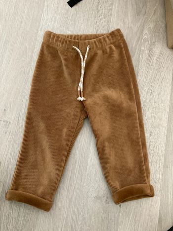 Pantalon velours