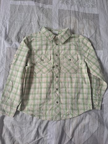 Chemise à carreaux