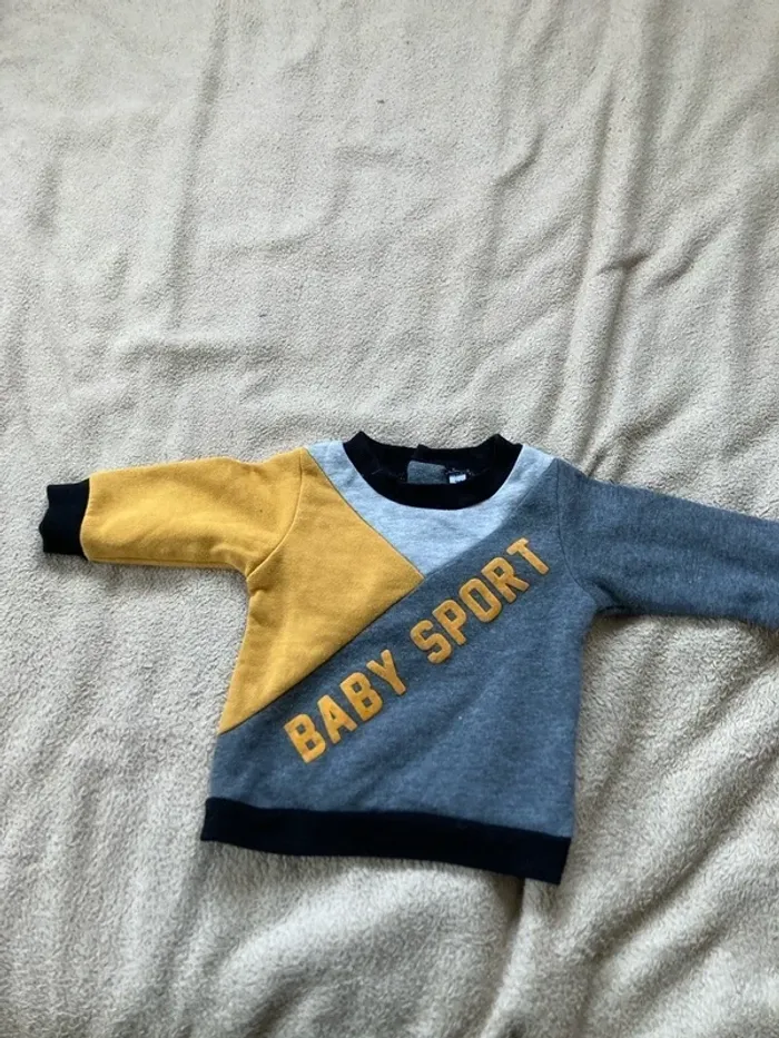 Sweat bébé 3 mois garçon baby sport
