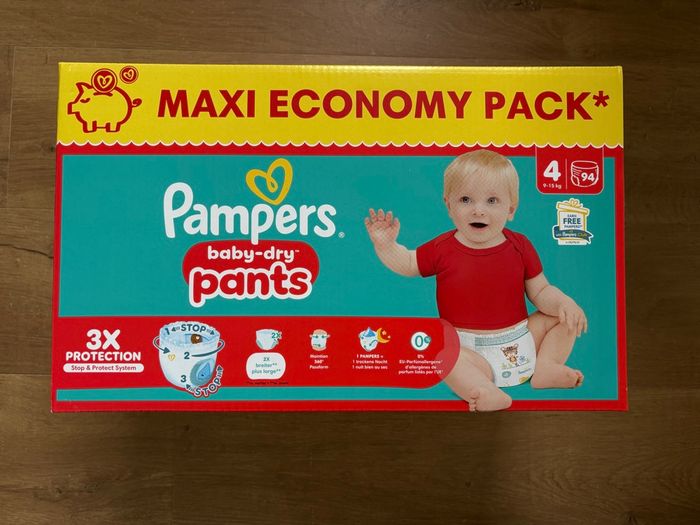 Couches Pampers taille 4 neuf - photo numéro 3