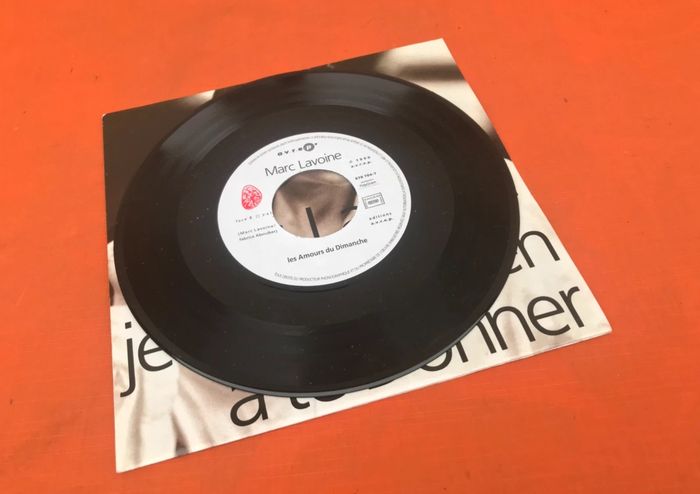Vinyle 45 tours  Marc Lavoine   Je n' ai plus rien à te donner   (1990)   AVREP 8787047 - photo numéro 4