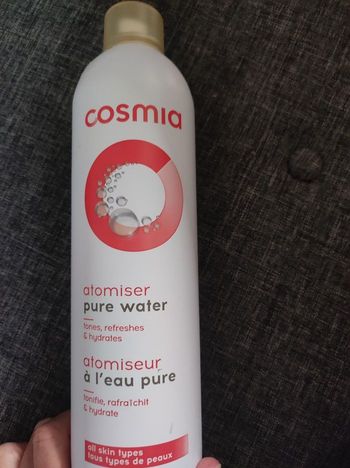 Atomiseur à l'eau pure Cosmia (brumisateur) 400ml comme neuve