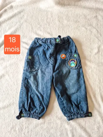 Pantalon fourré DPAM 18 mois