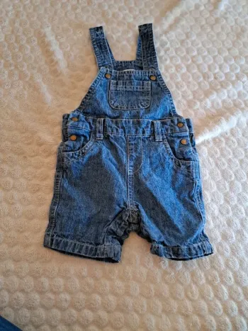 Petit salopette bébé 6 mois avec pressions