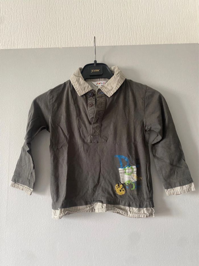 Teeshirt manches longues garçon 4 ans