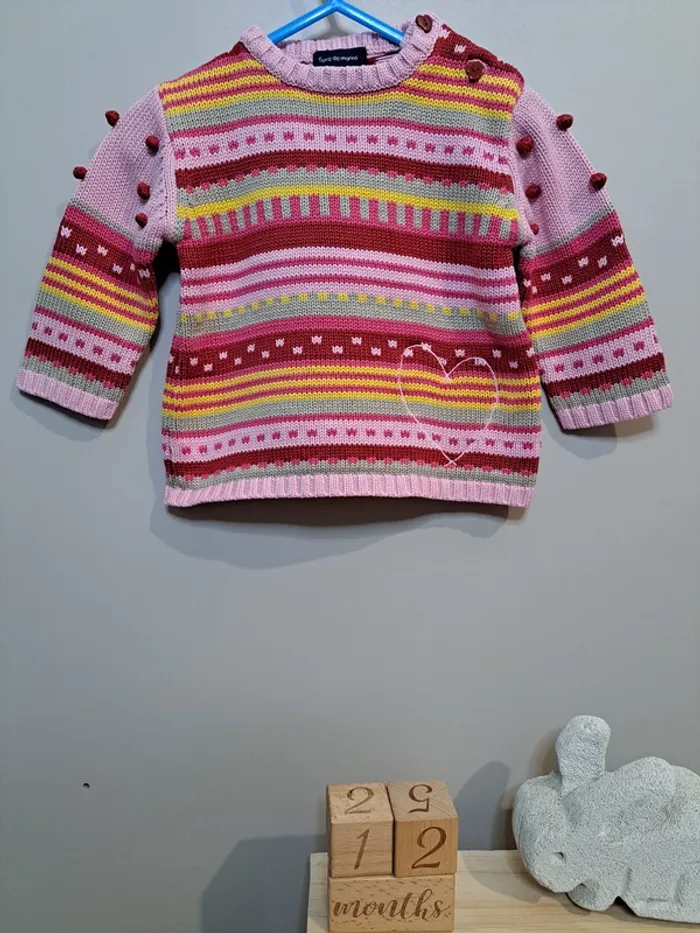 Pull - Terre de Marins - 12 mois