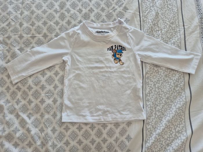T shirt ml pat patrouille 12 mois