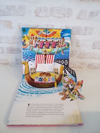 Livre Tip et Top en bateau - Pop-up