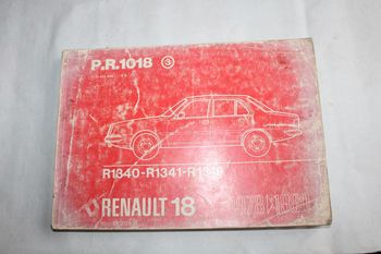 Catalogue pièces détachées Renault 18