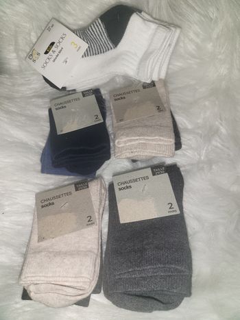 Lot chaussettes