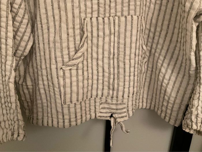 Pull à capuche beige - photo numéro 5