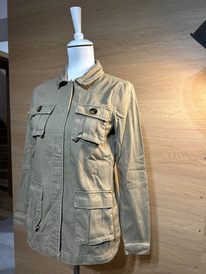 JDY denim veste boutons pression taille 34 parfait état - photo numéro 3