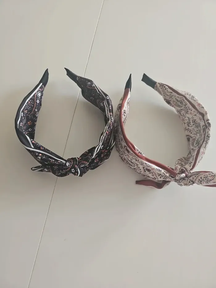 Lot de 2 serre-têtes - photo numéro 2