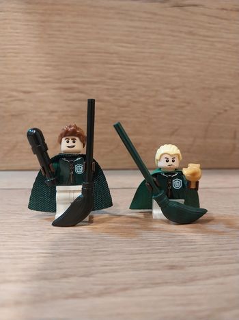 Figurines type lego 2 Serpentard Harry Potter
