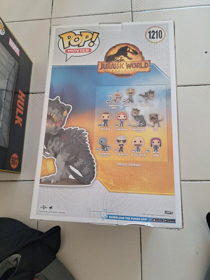 Pop funko giganotosaurus jurassic world - photo numéro 3