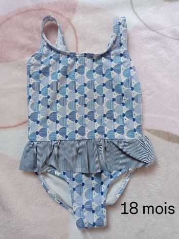 Maillot de bain fille 18 mois