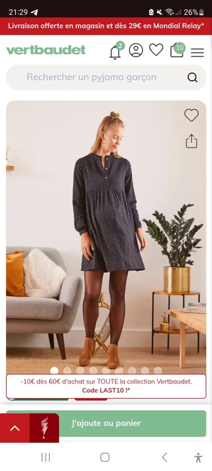 Robe femme enceinte