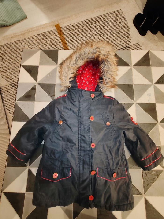 Parka fille 3 ans sergent major 3 en 1 - photo numéro 5