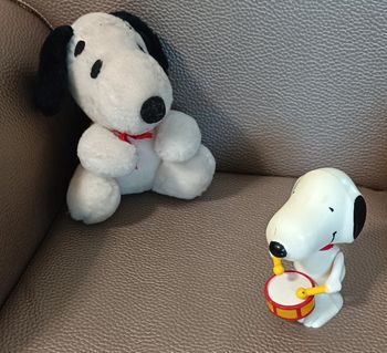 Lot Snoopy 2 figurine et peluche