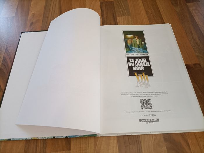 Bd Le jour du soleil noir XIII tome 1 - photo numéro 4