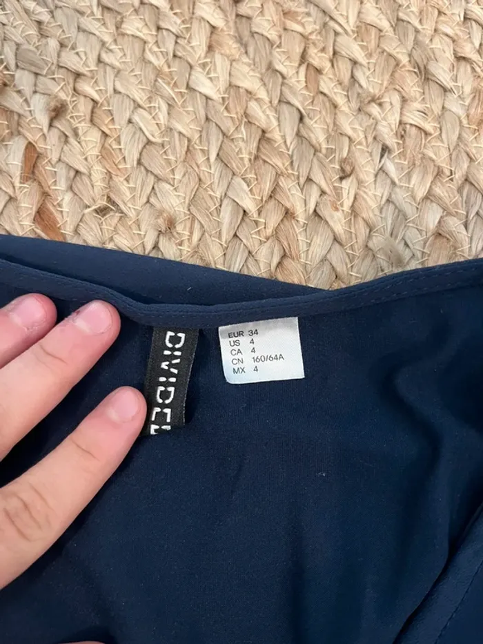 Combishort H&M bleu marine - photo numéro 3