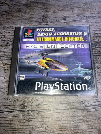 R/C Stunt Copter PS1 sans notice Sony