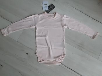 Vêtement fille body rose pâle Hummel 3 ans 92 cm Neuf