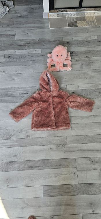 Manteau fausse fourure
