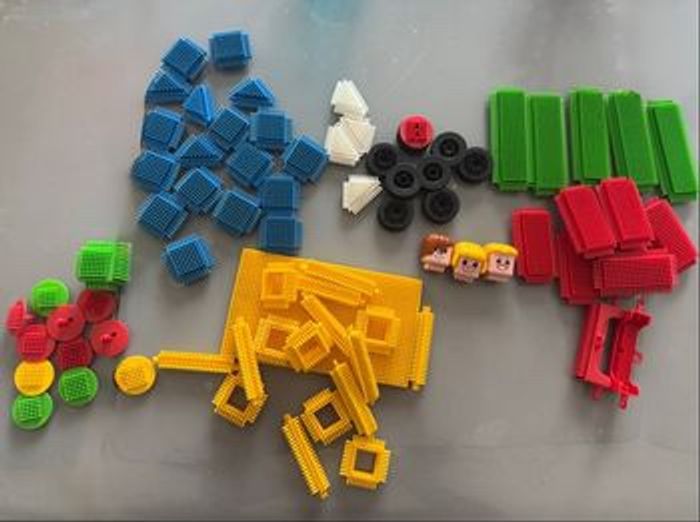 Jeu de blocs de construction Bloko colorés à picots à partir de 12 mois - photo numéro 5