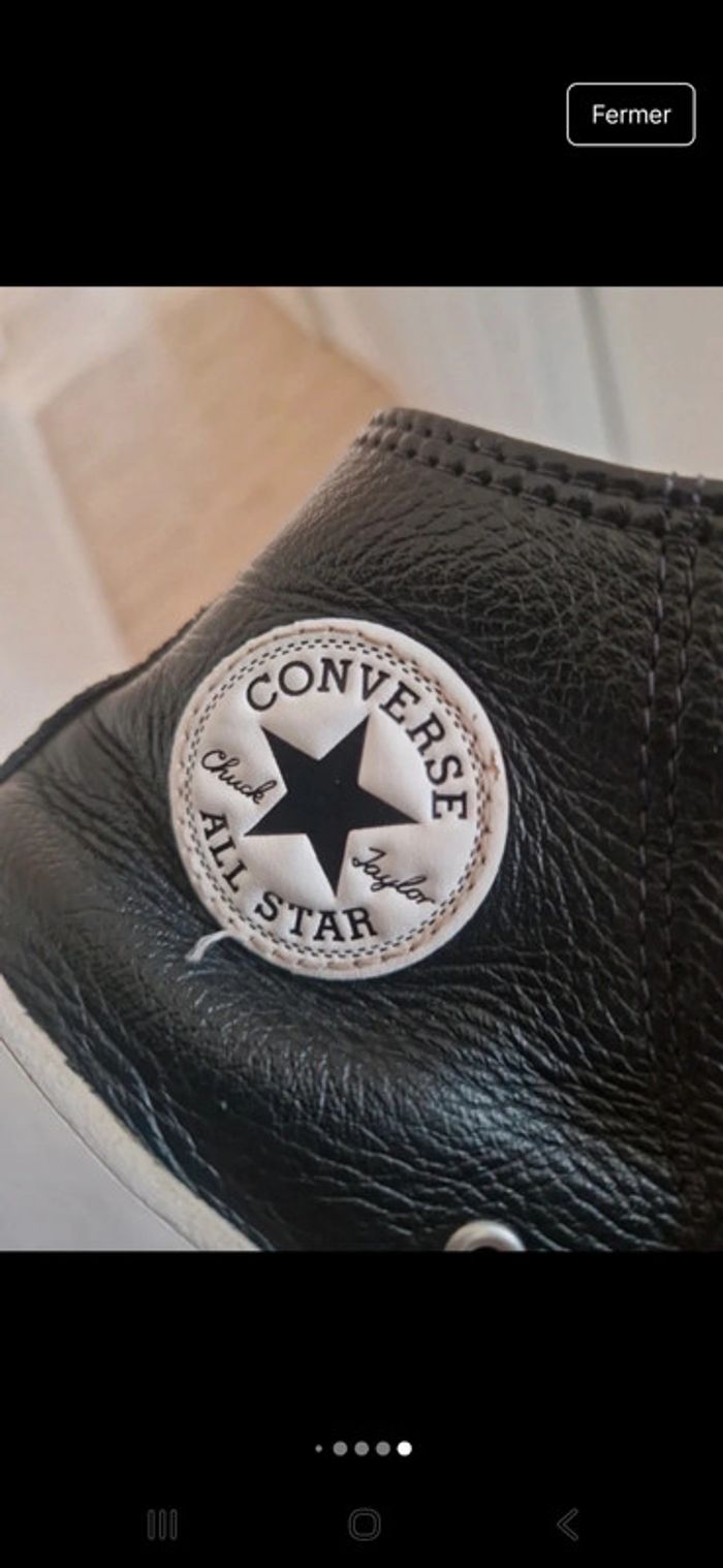 Converse hautes 🖤 - photo numéro 20