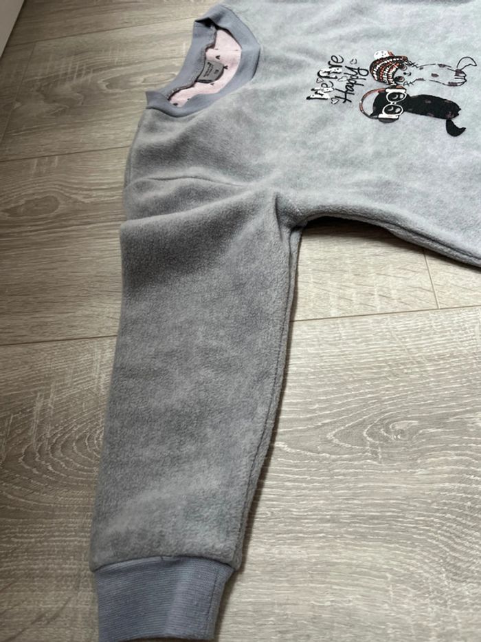 Pyjama velour fille 5 ans - photo numéro 5