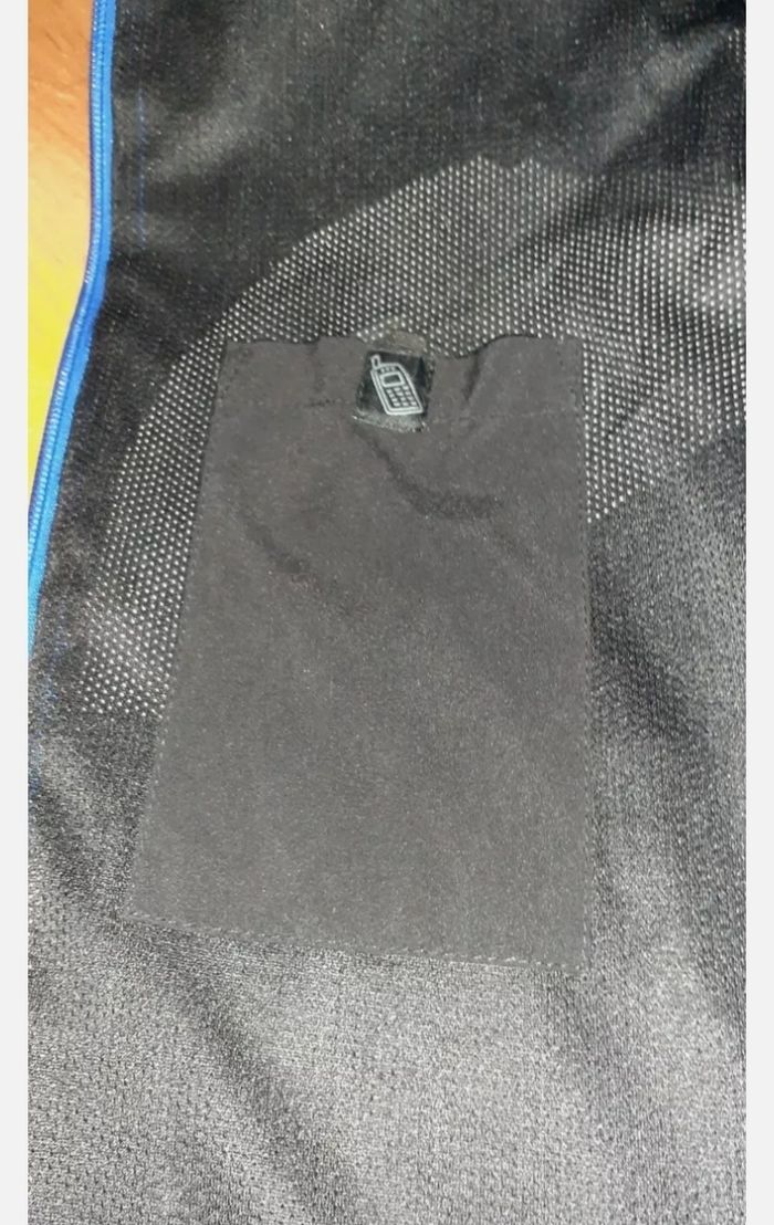 blouson léger  homme taille M Yamaha noir et bleu/ blanc excellent etat neuf - photo numéro 8