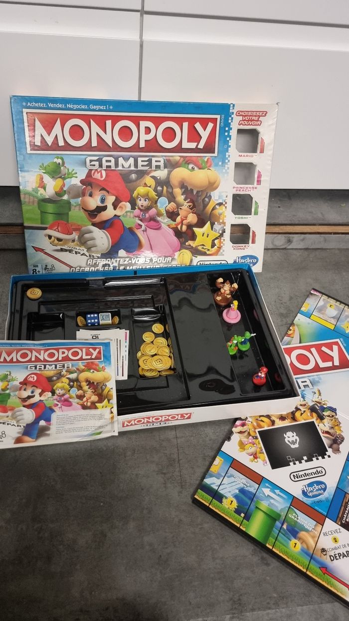 Jeu monopoly gamer nintendo - photo numéro 2