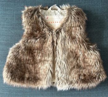 Veste fourrure à poils Kiabi