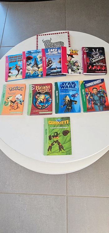 Lot de 10 livres La bibliothèque rose et verte Hachette