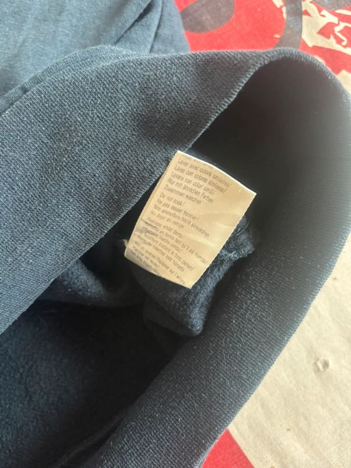 Veste manche longue bleu marine à rayure blanche et rouge Umbro xl - photo numéro 11