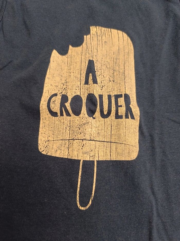 1Euro _ Débardeur " À croquer " T. 4 ans - photo numéro 2