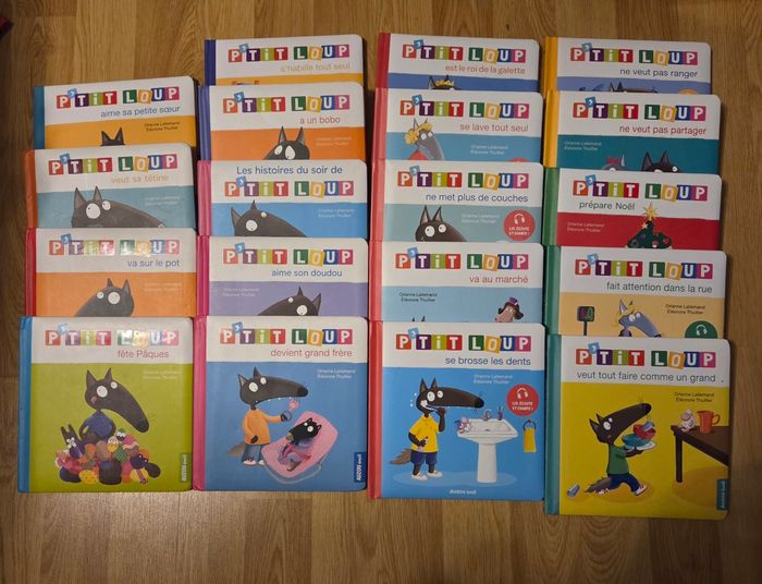 Livre enfant Auzou P’tit Loup lot ou unité