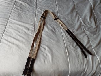 ceinture souple beige et marron 