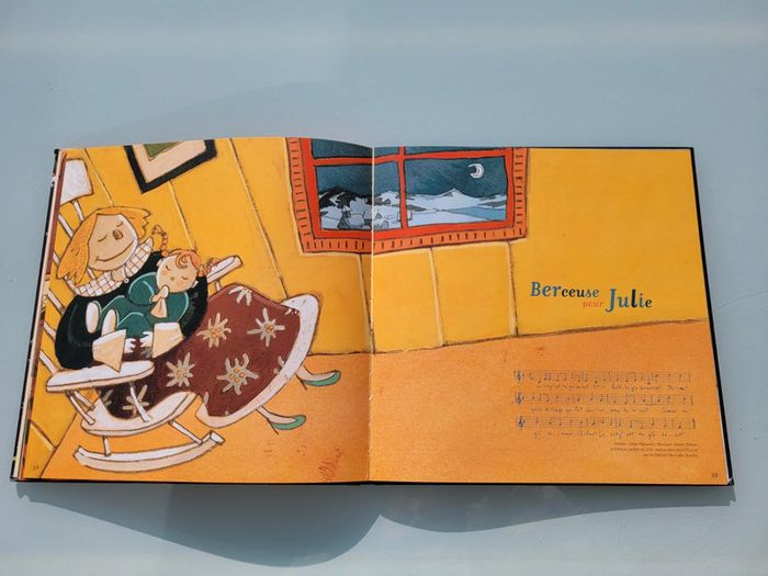 Superbe livre CD, À pas de velours, 28 berceuses, Éditions Didier Jeunesse - photo numéro 5