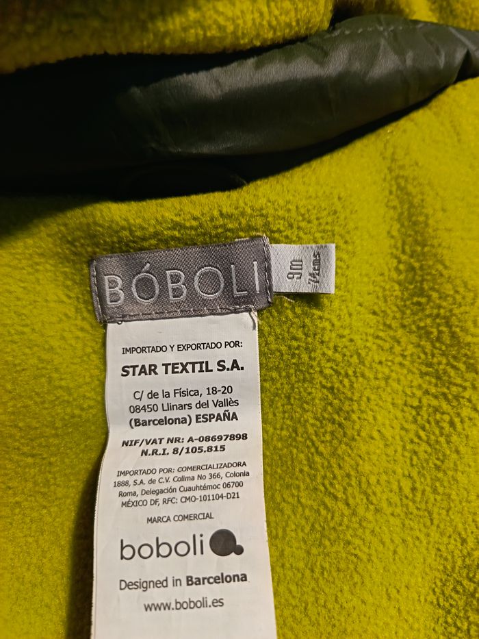 blouson multicolore de Boboli 1 an réf 17 P - photo numéro 4