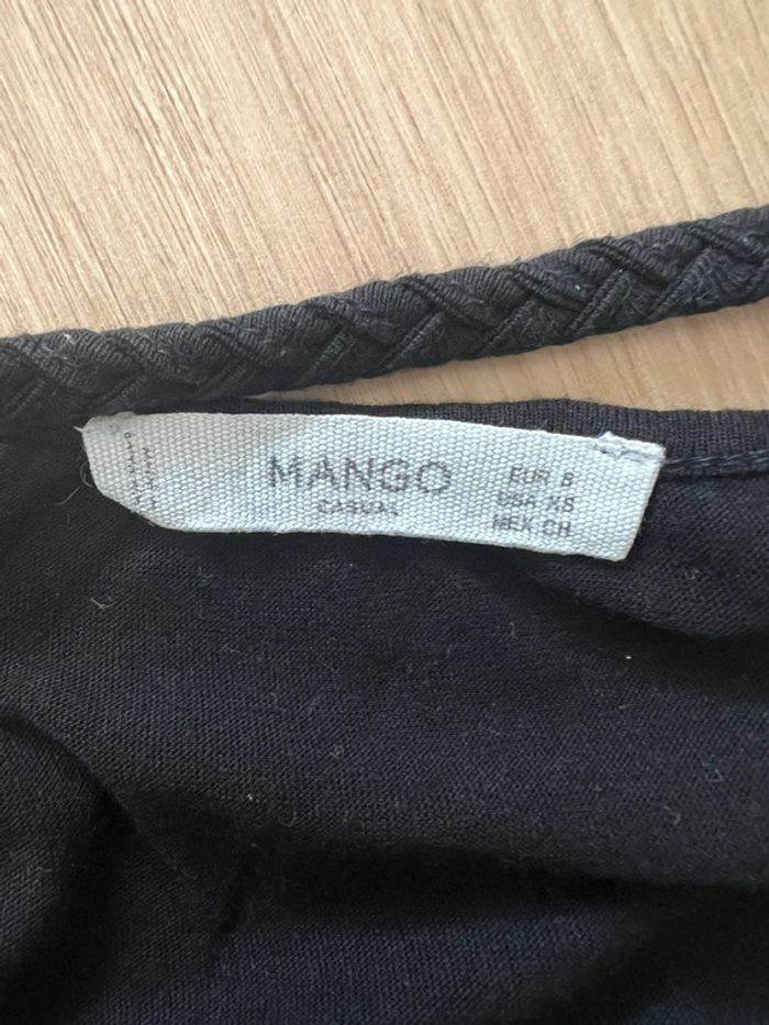🖤 Débardeur noir Mango - Taille S - photo numéro 4