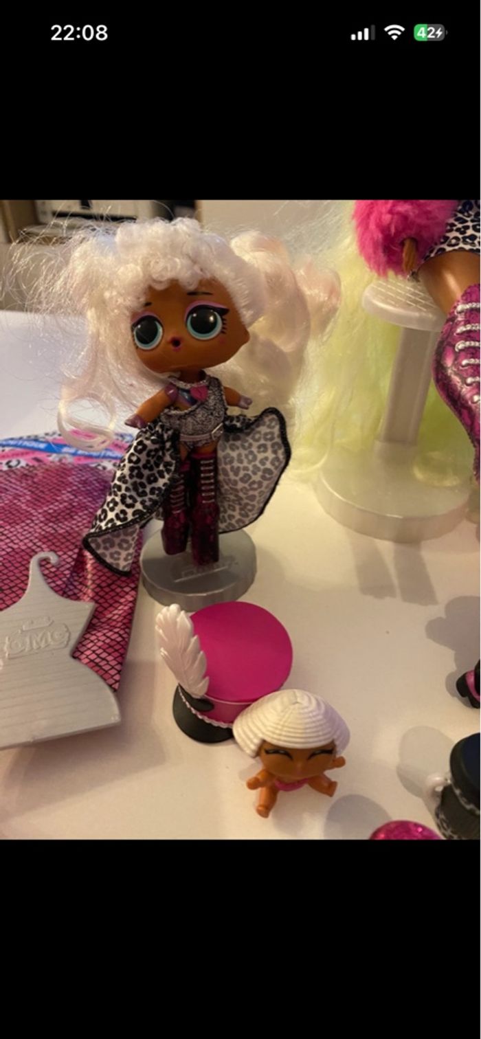 MGA- L.O.L O.M.G. Lady Diva Doll with 20 Toy Surprises 560562, Multi-Colour - photo numéro 5