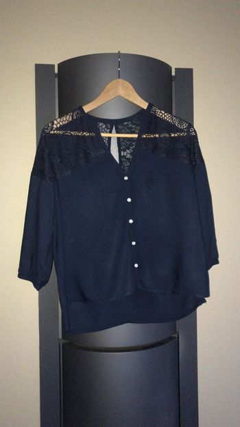 Jolie blouse dentelle Holister