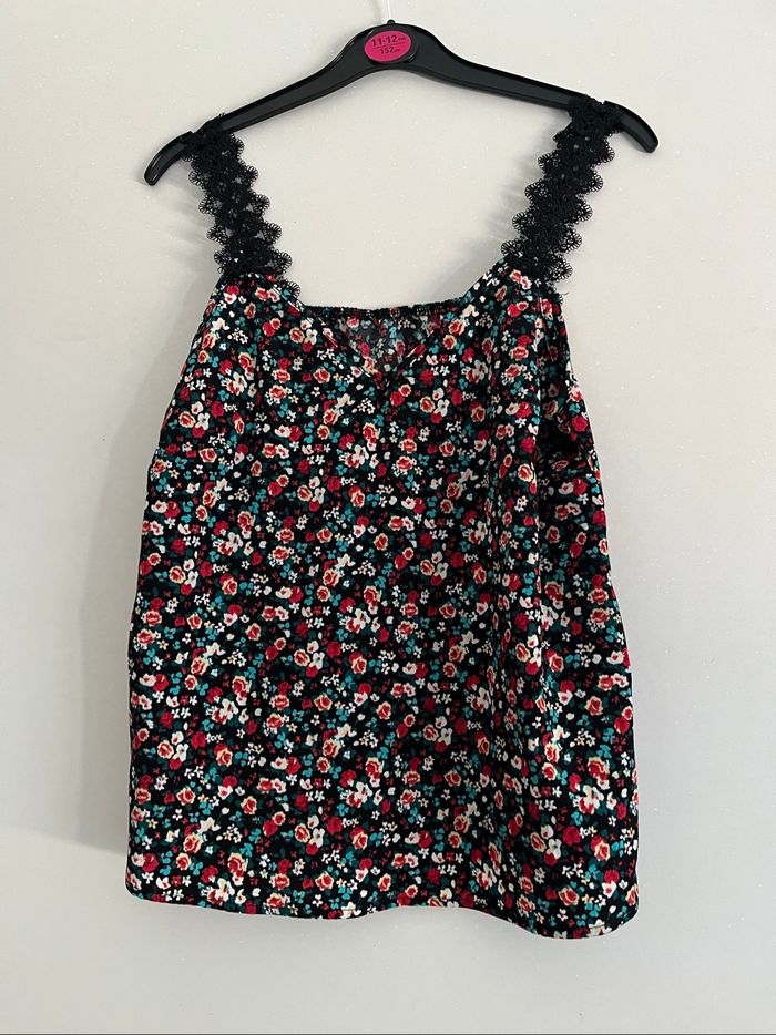 Haut fleuri