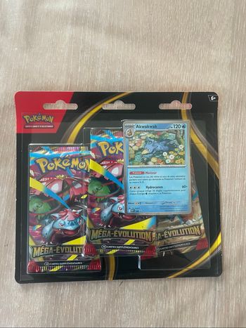 Tripack Pokémon édition mega évolution