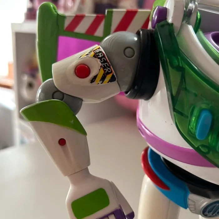 Buzz l'éclair français ceinture lumineuse toy story vintage - photo numéro 9