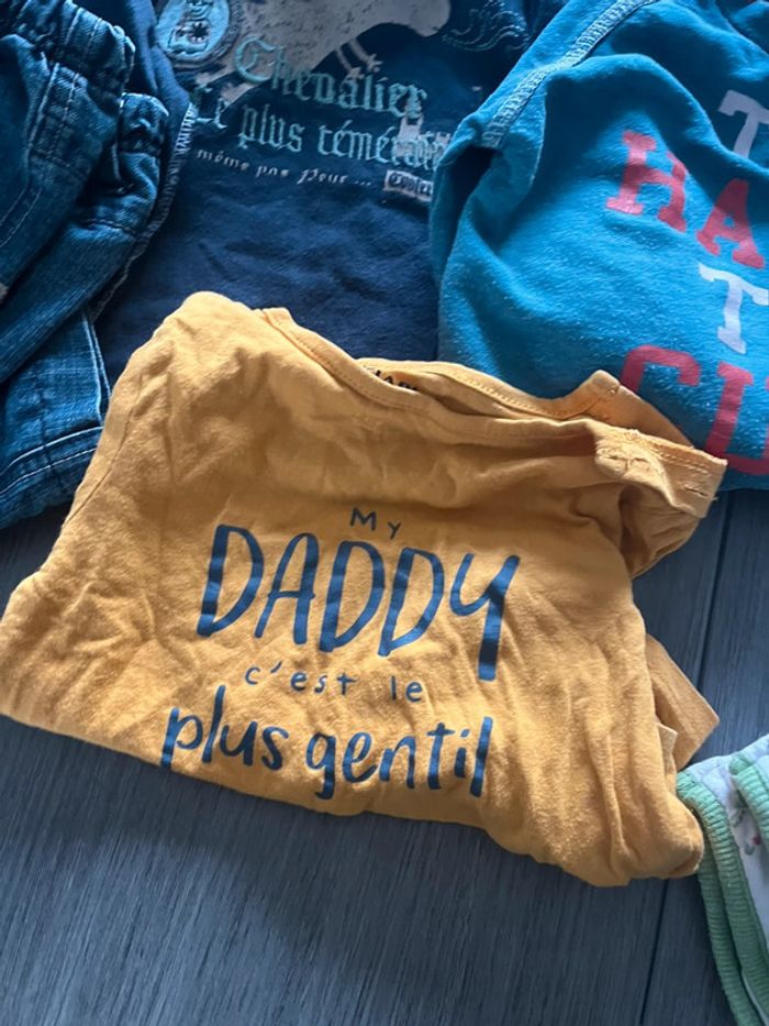 Lot vêtements bébé 12 mois garçon très bon état - photo numéro 2