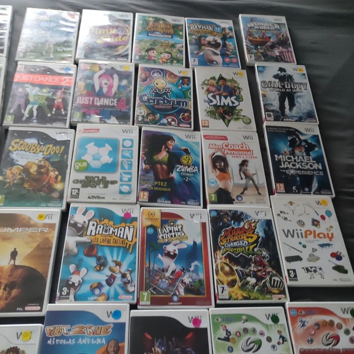 Lot de 36 jeux Nintendo Wii - photo numéro 8